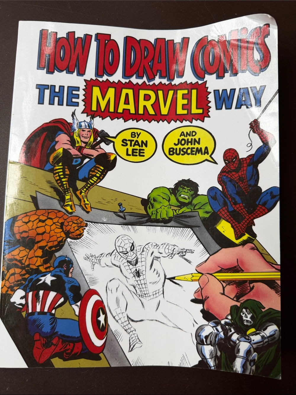 Marvel How to Draw Comics Book
